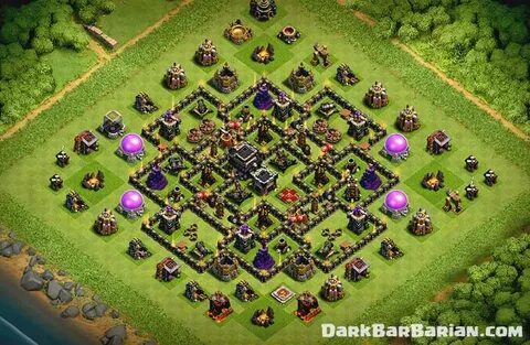 Clash Of Clans Th9 Best Defence Base