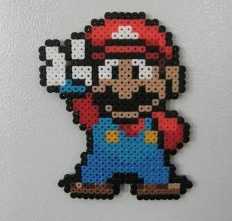 mario perler bead Fuse beads, Hama beads design, Perler bead