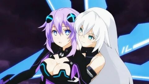 Purple heart neptune & black heart noire Аниме Amino Amino