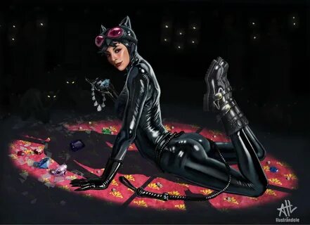 Catwoman by Ilustrandole on @DeviantArt Catwoman cosplay, Ba