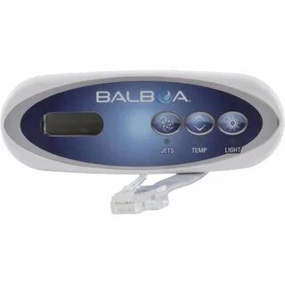 Balboa 52487 VL200 Mini Oval Topside Control Panel 3 Button 