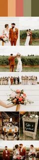 5 Unexpected Fall Wedding Color Palette Ideas #Sunsetwedding