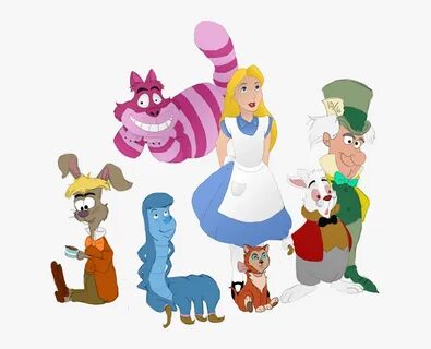 Alice In Wonderland Clipart Png Download - Cartoon, Transpar