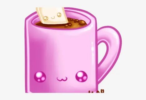 Cartoon Kawaii Hot Chocolate - Free Transparent PNG Download