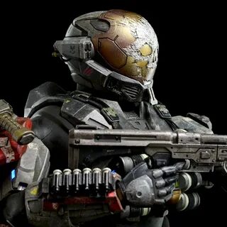 1/6th Scale Halo Emile Spartan III Figure