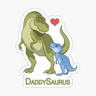 T Rex Papa Stickers Redbubble