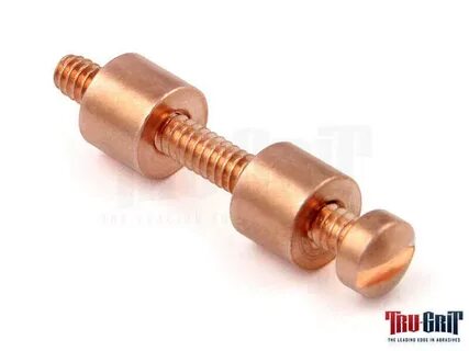 1/4" Brass Corby Bolt .181" Shaft 1-1/4" Overall Length Tru 