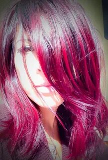 Hair red purple Elumen Goldwell RV@all Haarfarben, Elumen ha
