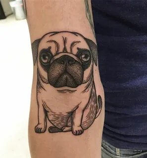 Dog Tattoo Pug tattoo, Dog tattoo, Dog tattoos