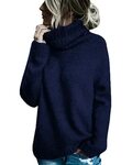 Beautife Womens Sweaters Casual Turtleneck Long Sleeve Soft 