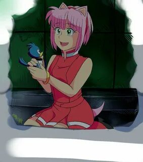 Human amy rose Amy rose, Anime, Amy