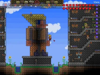 Terraria angel statue secret Slime Statue. 2019-09-23