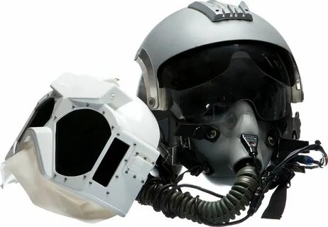 Strategic Air Command HGU-55/P Helmet with EEU-2/P Nuclear L