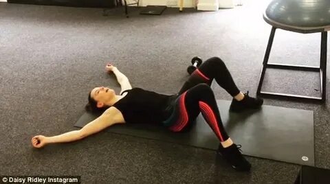 Daisy Ridley blasts out punishing work-out regime after dyin