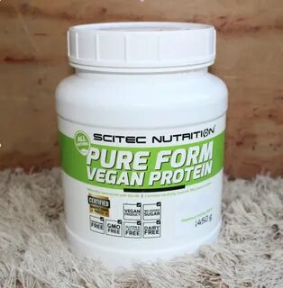 Das Scitec Nutrition Pure Form Vegan Protein im Test