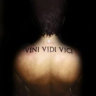 60 Veni Vidi Vici Tattoo Designs For Men - Julius Caesar Ide