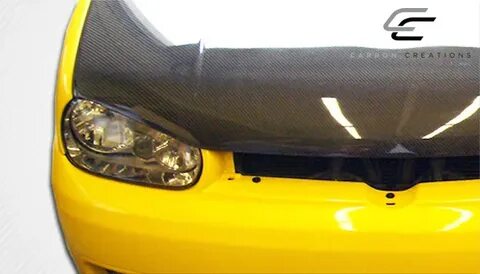 Carbon Creations Boser Hood - 1 Piece for 1999-2005 Golf GTI