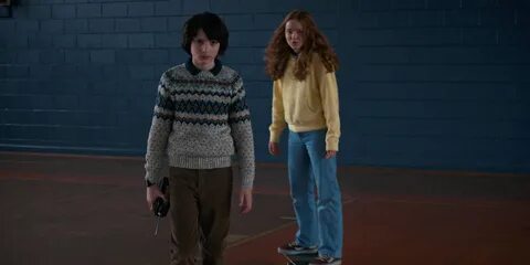 Vans Red Sneakers Worn By Sadie Sink (Max) In Stranger Thing