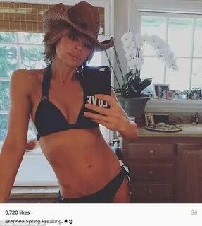 Lisa Rinna shows off physique after explosive RHOBH finale D