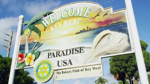 Key West Welcome Sign Mysteriously Vanishes, Replaced With C