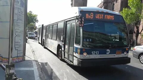 MTA: 2010-2012 NovaBus LFSA's 1211/1213/5969 Bx9 buses - You