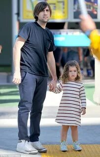 Jason Schwartzman and wife Brady take their daughter Marlowe