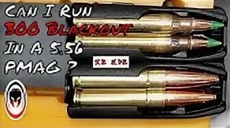 300 Black Out vs. 5.56mm - YouTube