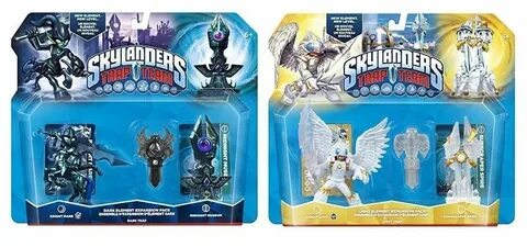 Skylanders Trap Team LIGHT and DARK ELEMENT Expansion Packs 