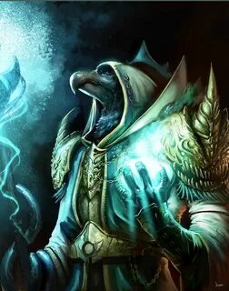 sorcerer of tzenth by faroldjo on deviantART Warhammer art, 