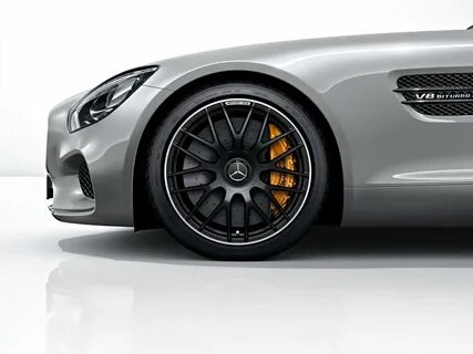 Кованый колесный диск AMG с крестообразными спицами, 50,8 см