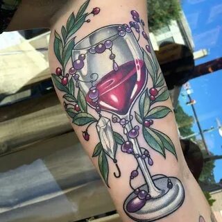 Tattoo * Значение тату: Бокал вина