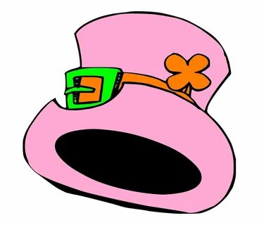 Hat Saint Patrick's Day Pink Clover Luck Lucky - Easter Hat 