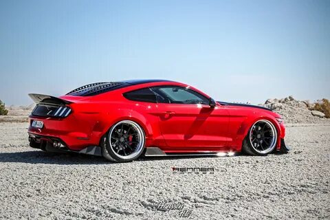 Widebody Mustang on Rennen Forged R55 Wheels - MBWorld.org F