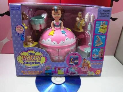 Miss Party Surprise Doll BABY PARTY Jenny 1999 Toy Biz Vinta