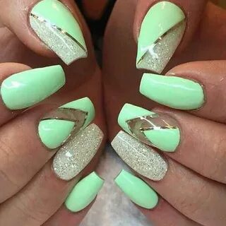 All things fabulous @instafabulous ✅ ✅ Mint nails #fab...Ins