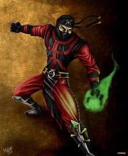 MK Art Tribute: Ermac from MK Deception Game-Art-HQ