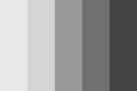 Gray Gradient Color Palette Grey color palette, Color palett
