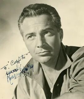 Rossano Brazzi - Movies & Autographed Portraits Through The 