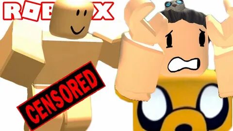 DON'T TOUCH THE NAKED GUY IN ROBLOX! - YouTube