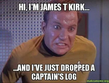 Captain Kirk James t kirk, Star trek, Captain