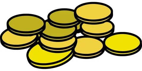 Cash coins drawing free image download