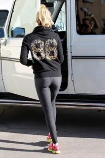 Ashley Tisdale’s Booty In Leggings @ Platinum-celebs.com