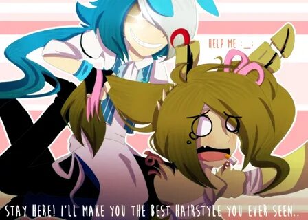 Oh yes... Toy bonnie does the best hairstyles ;3 FNAF! Fnaf,
