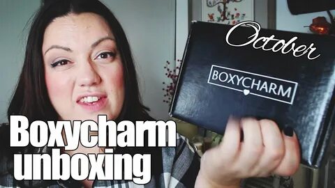BOXYCHARM UNBOXING October 2015 - YouTube