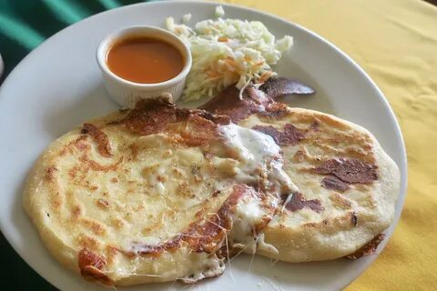 Love having breakfast in Guatemala Pupusas Salvadoreñas y . 