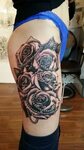 Roses And Pearls Tattoo - Tattoos Concept