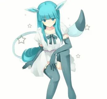 Glaceon Dessin pokemon, Gijinka pokemon, Evoli