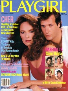 Catherine Bach - Playgirl cover, July 1984 Catherine bach, M
