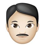 Mustache Photos: Mustache Man Emoji