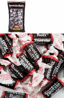 Tootsie Roll Classic Combo Mix Candy Wrapper Up-cycled Zippe